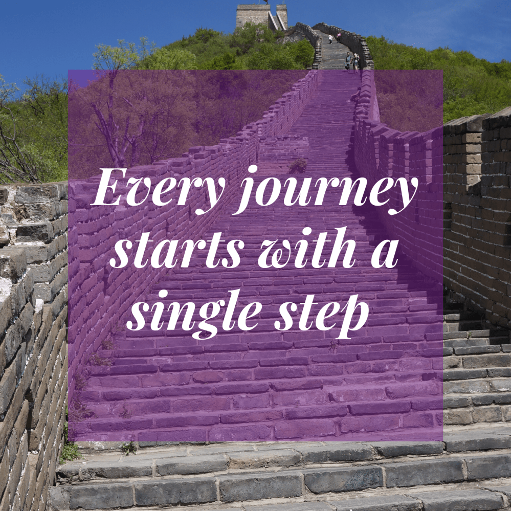 Every journey starts with a single step (1)